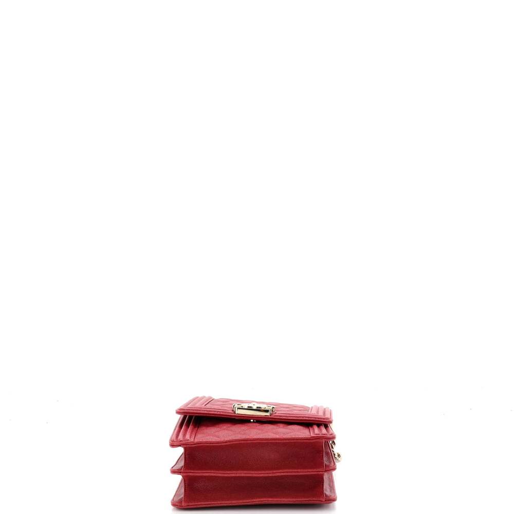 Chanel North South Boy Flap Bag Quilted #254431C29B - Picture 4 of 6